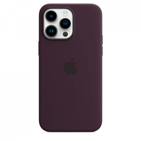 Чохол LUX Silicone Case для iPhone 14 Pro Max Elderberry with MagSafe